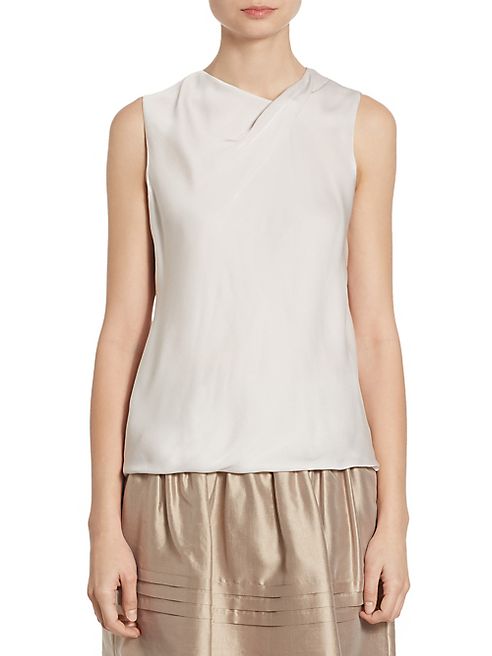 Giorgio Armani - Silk Draped Top