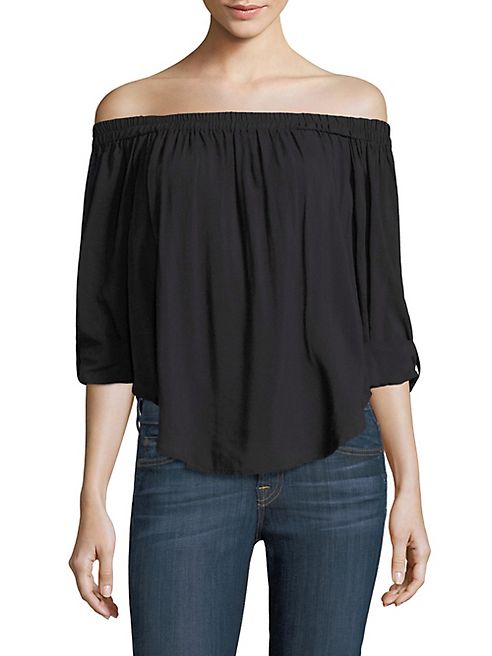 Splendid - Solid Off-the-Shoulder Top