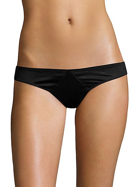 Fleur du Mal - Paneled Jersey Thong