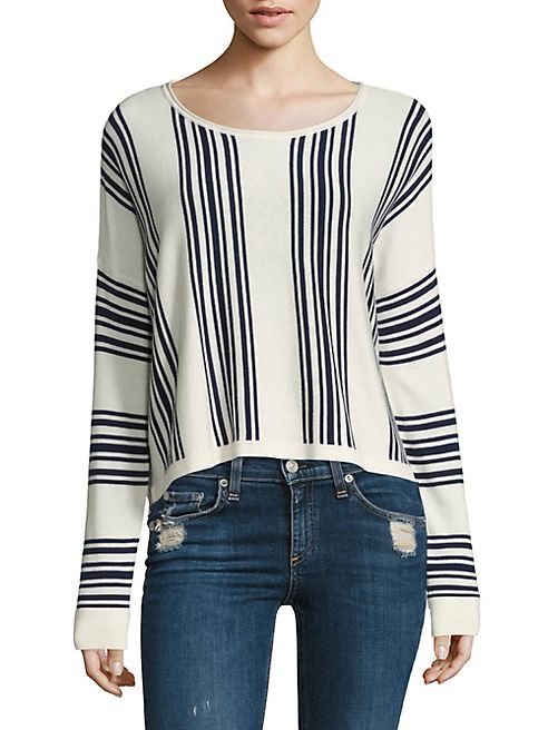 Splendid - Striped Wool Blend Sweater