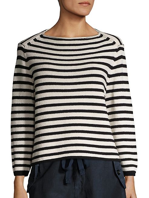 Vince - Striped Knit Pullover