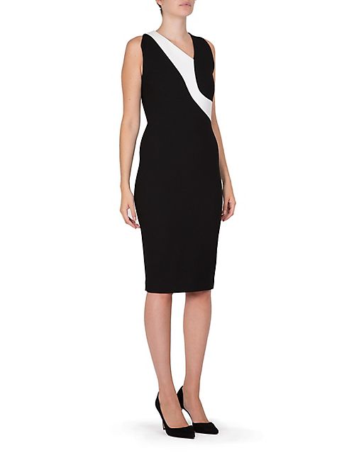 Roland Mouret - Aaron Colorblock Dress