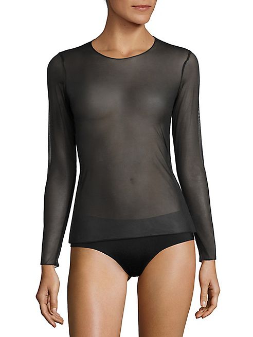 Commando - Mesh Long Sleeve Top