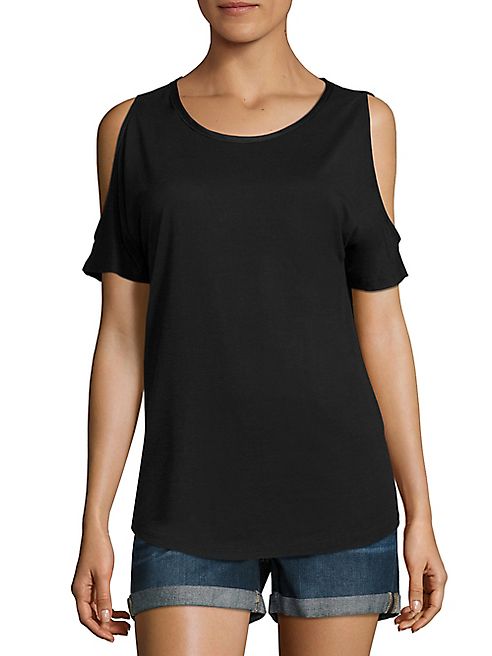 PAIGE - Alessa Cold-Shoulder Top