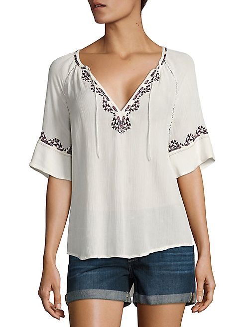 PAIGE - Chessa Embroidered Blouse