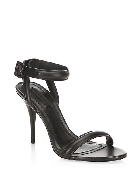 Alexander Wang - Antonia Leather Ankle-Strap Sandals