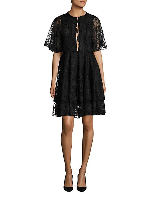 Sachin & Babi - Onassis Tiered Silk-Blend Dress