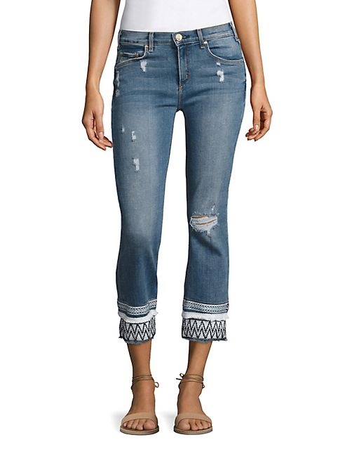 McGuire - Ambrosio Gainsbourg Medium Wash Cropped Jeans