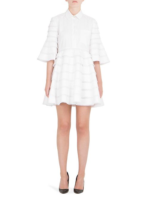 Carven - Tiered Cotton Dress