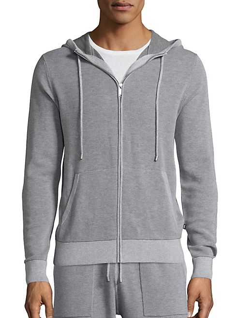 Michael Kors - Long Sleeve Cotton Hoodie