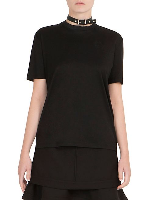 Carven - Choker Cotton Tee