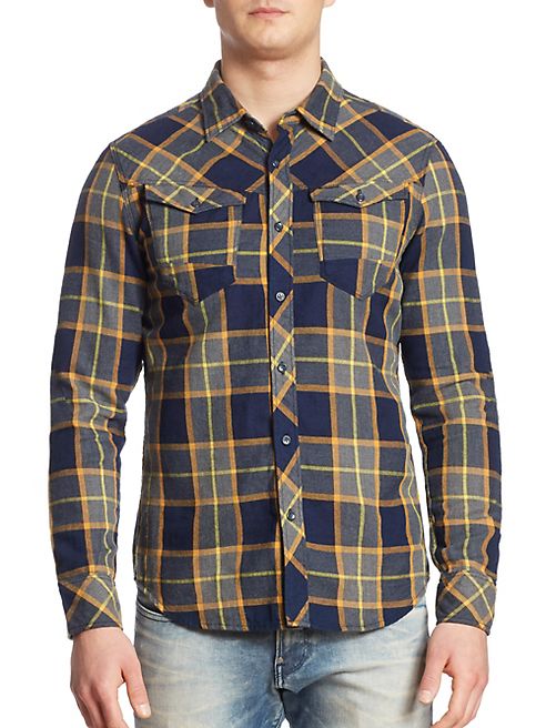 G-Star RAW - Arc 3D Checkered Shirt