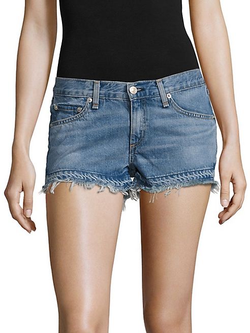 rag & bone/JEAN - Cut-Off Denim Shorts/Tully