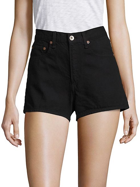 rag & bone/JEAN - Justine High Rise Denim Shorts