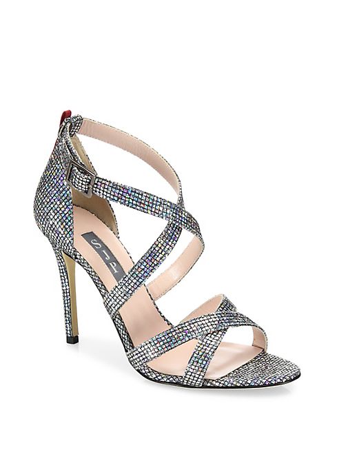 SJP by Sarah Jessica Parker - Strut Strappy Sparkle Sandals