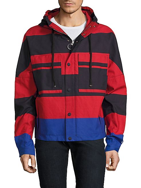 HILFIGER EDITION - Colorblock Cropped Parka