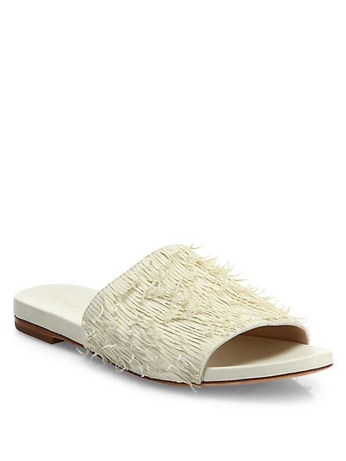 Loeffler Randall - Ava Leather Slide Sandals