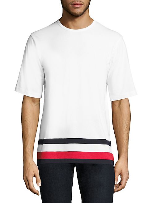 HILFIGER EDITION - Bottom Striped Tee