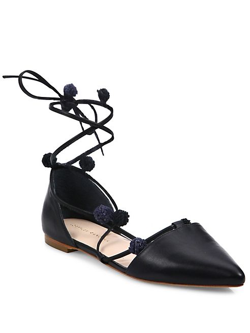 Loeffler Randall - Pollie   Leather d'Orsay Flats