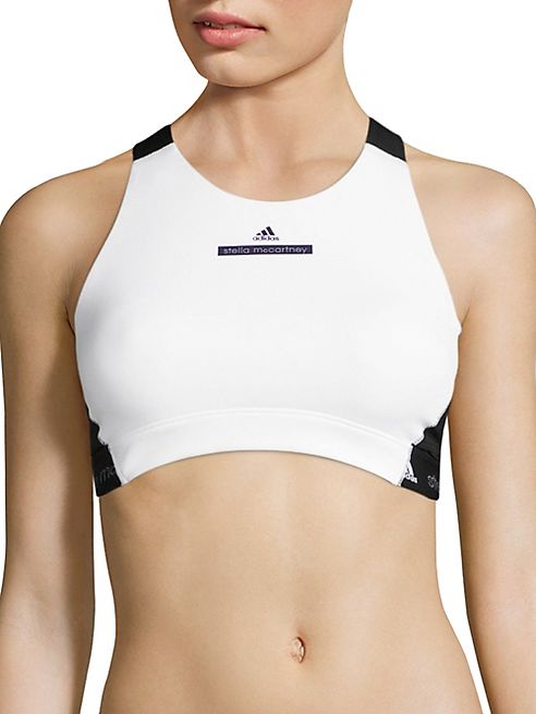 adidas by Stella McCartney - The Hiit Colorblock Sports Bra