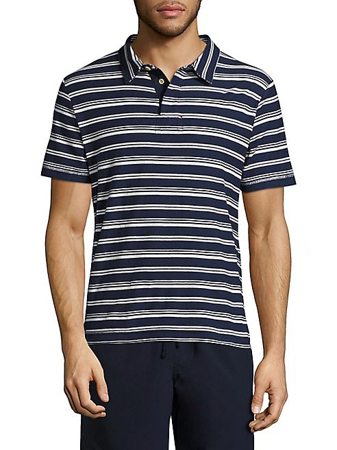 Surfside Supply Co. - Striped Cotton Polo