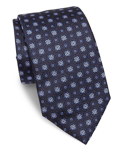 Armani Collezioni - Medallion Silk Tie