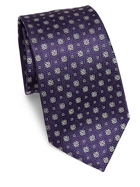 Armani Collezioni - Medallion Silk Tie