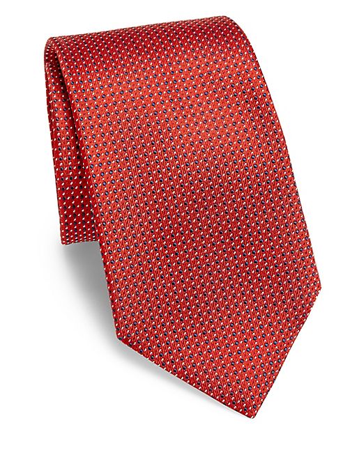 Armani Collezioni - Connected Dot Silk Tie