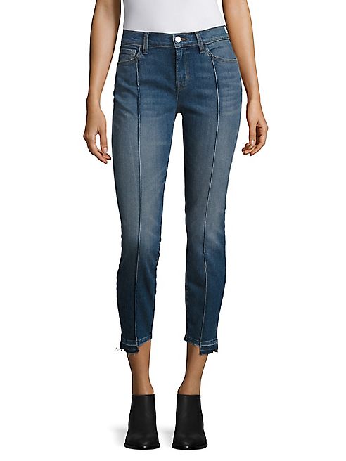 J BRAND - Pintucked Step Hem Skinny Jeans/Repose