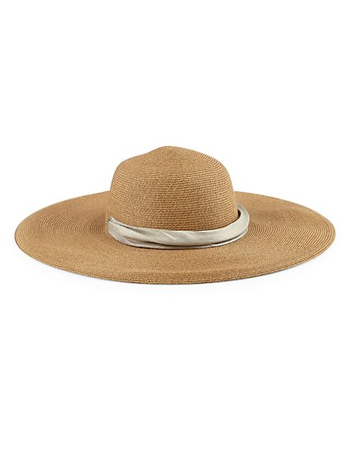 Eugenia Kim - Bunny Scarf-Trim Sunhat