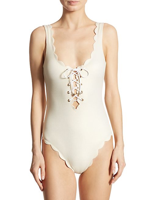 Marysia - Palm Springs Tie Maillot Swimsuit