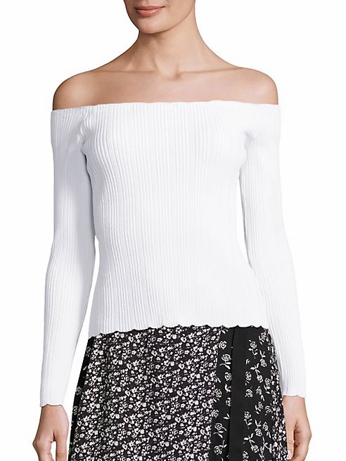 Rag & Bone - Kari Off-The-Shoulder Pullover