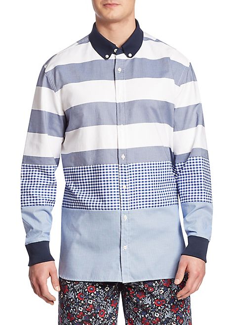 HILFIGER EDITION - Striped & Checkered Shirt