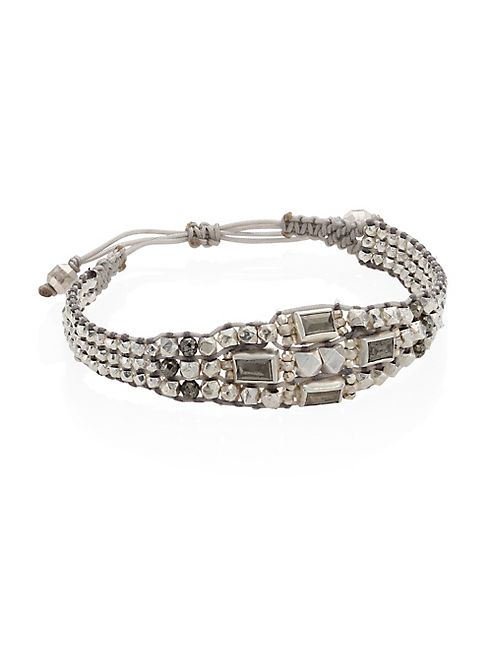 Chan Luu - Pyrite Multi-Layer Bracelet