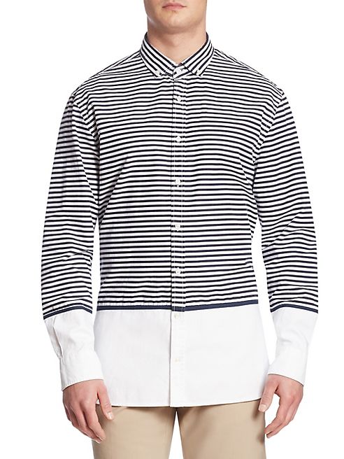 HILFIGER EDITION - Striped Button-Down Shirt