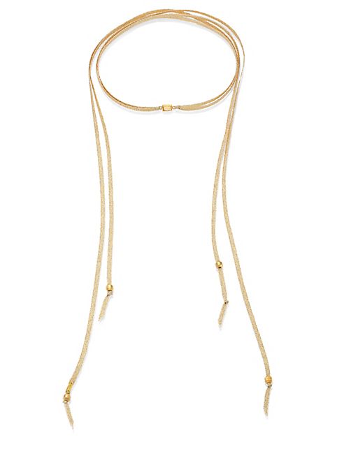 Chan Luu - Citrine Metallic Chord Choker