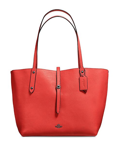 COACH - Leather Market Tote