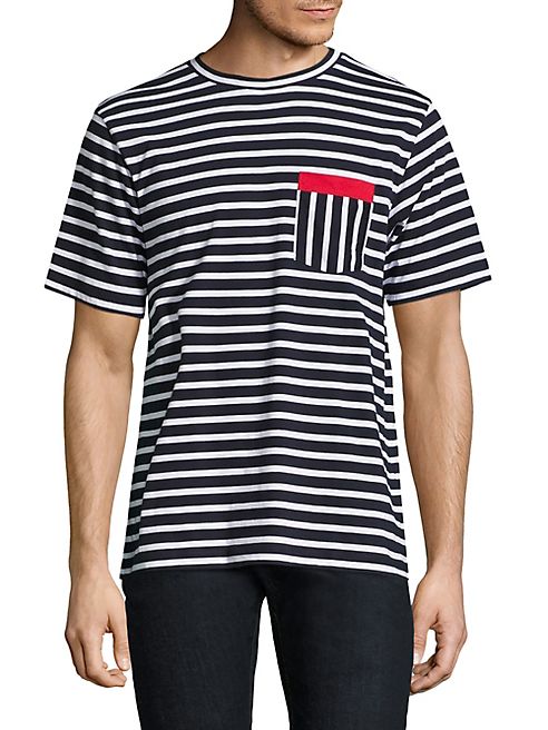 HILFIGER EDITION - Striped Cotton Tee