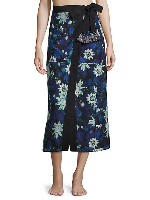 Proenza Schouler - Jungle Print Cover-Up Skirt