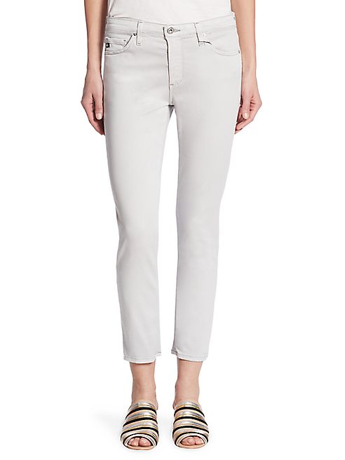 AG - Prima Cropped Sateen Cigarette Jeans