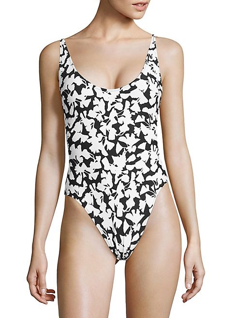 Proenza Schouler - One-Piece Lace-Up Swimsuit