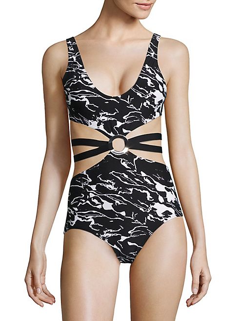 Proenza Schouler - One-Piece Printed Maillot