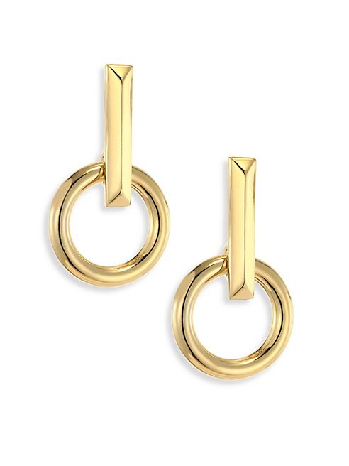 Eddie Borgo - O-Ring Day Drop Earrings