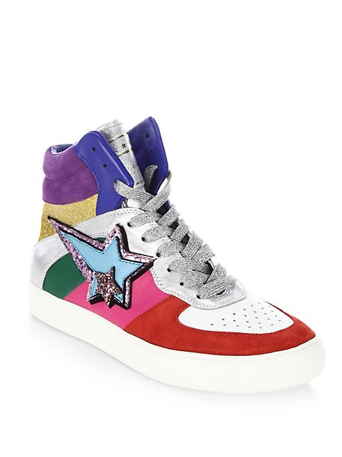 Marc Jacobs - Eclipse Colorblock High-Top Sneakers