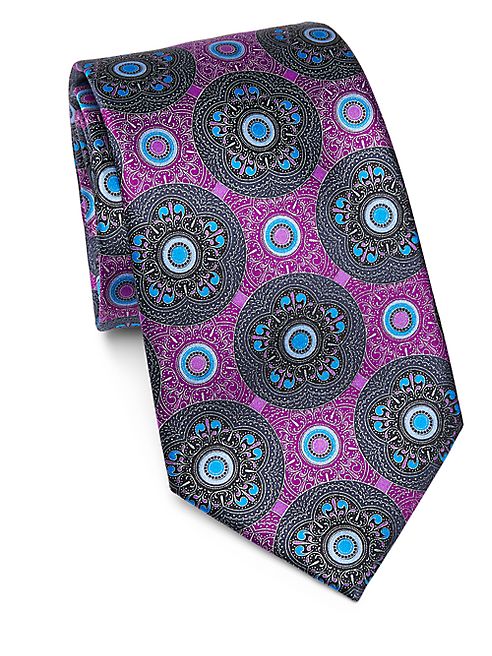 Ermenegildo Zegna - Medallion Morph Silk Tie