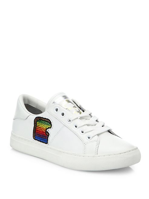 Marc Jacobs - Empire Toast Leather Low-Top Sneakers