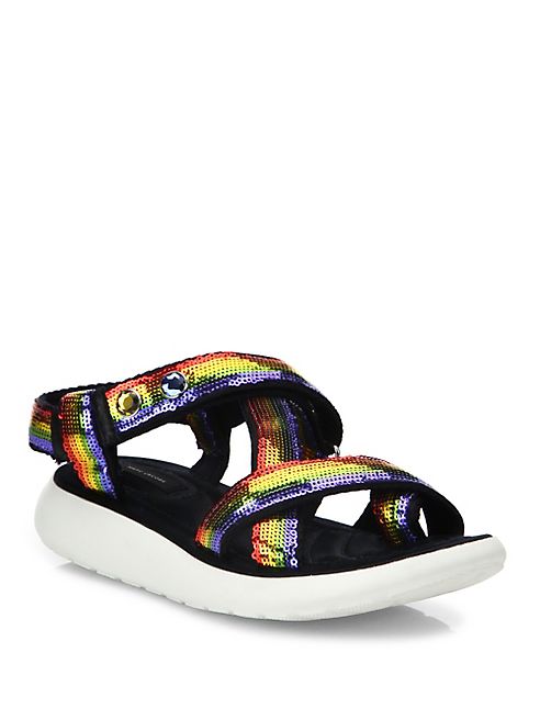 Marc Jacobs - Comet Sequined Sport Sandals