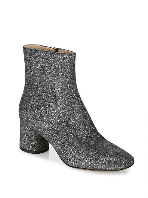 Marc Jacobs - Valentine Glitter Block Heel Booties