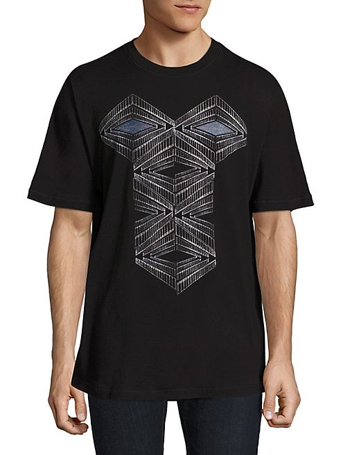 36 Pixcell - Graphic Printed Short Sleeve Tee