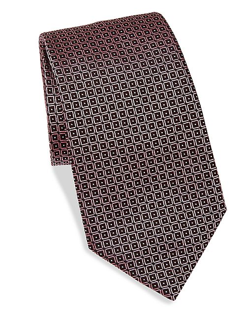 Ermenegildo Zegna - Rounded Square Silk Tie